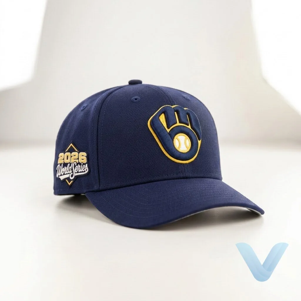 Milwaukee Brewers World Series 2026 Patch Hat gift cap 7 Milwaukee Brewers World Series 2026 Patch Hat gift cap