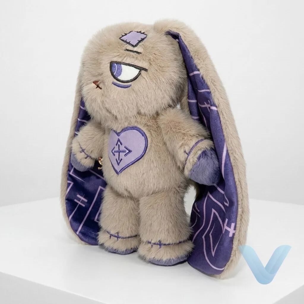 Decision Fatigue Rabbit plush Plushie Dreadfuls 10 Decision Fatigue Rabbit plush Plushie Dreadfuls