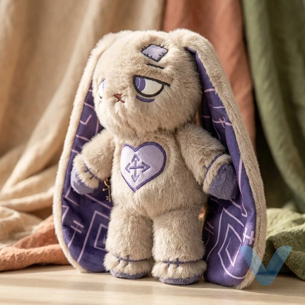 Decision Fatigue Rabbit plush Plushie Dreadfuls 14 Decision Fatigue Rabbit plush Plushie Dreadfuls