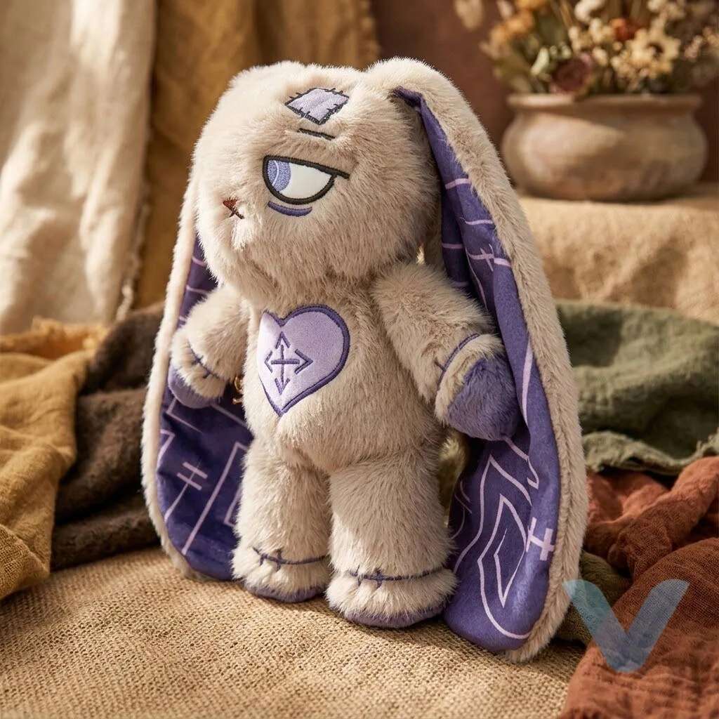 Decision Fatigue Rabbit plush Plushie Dreadfuls 15 Decision Fatigue Rabbit plush Plushie Dreadfuls