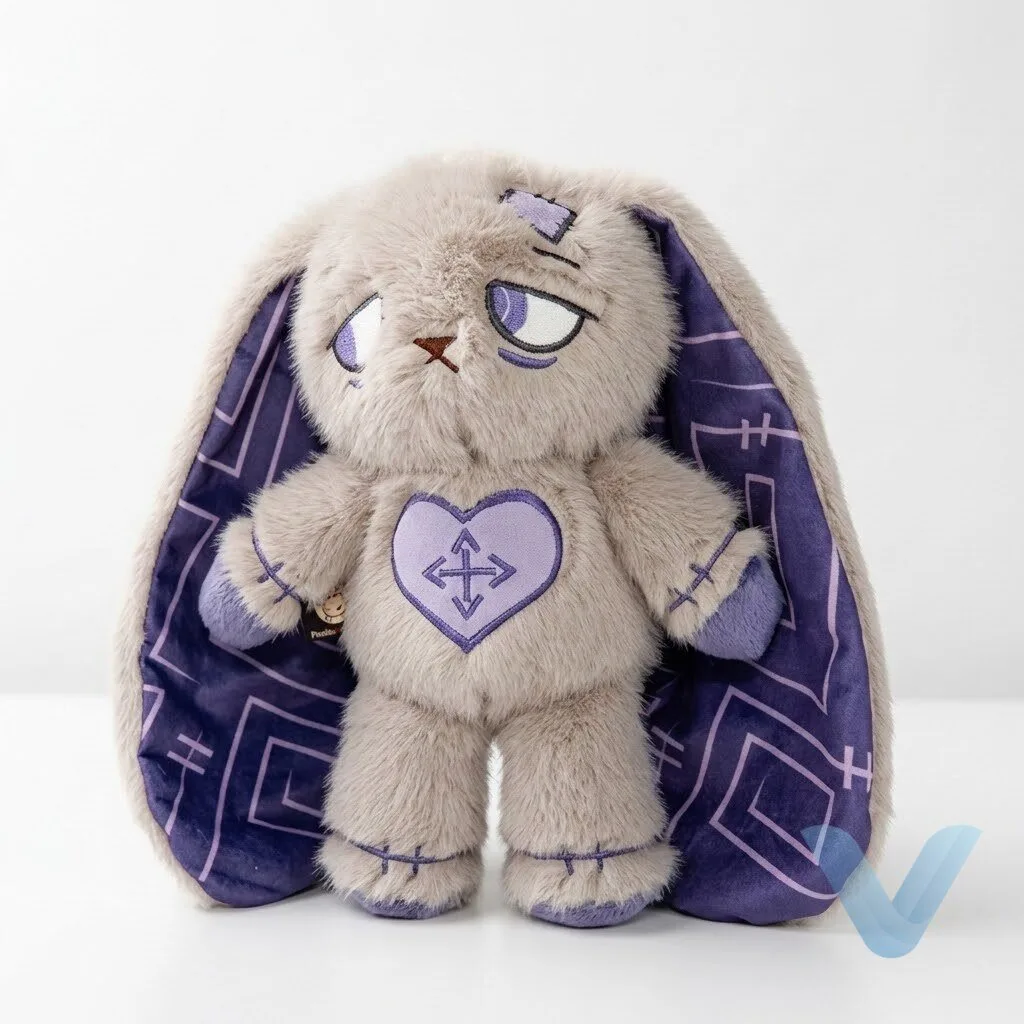 Decision Fatigue Rabbit plush Plushie Dreadfuls 16 Decision Fatigue Rabbit plush Plushie Dreadfuls
