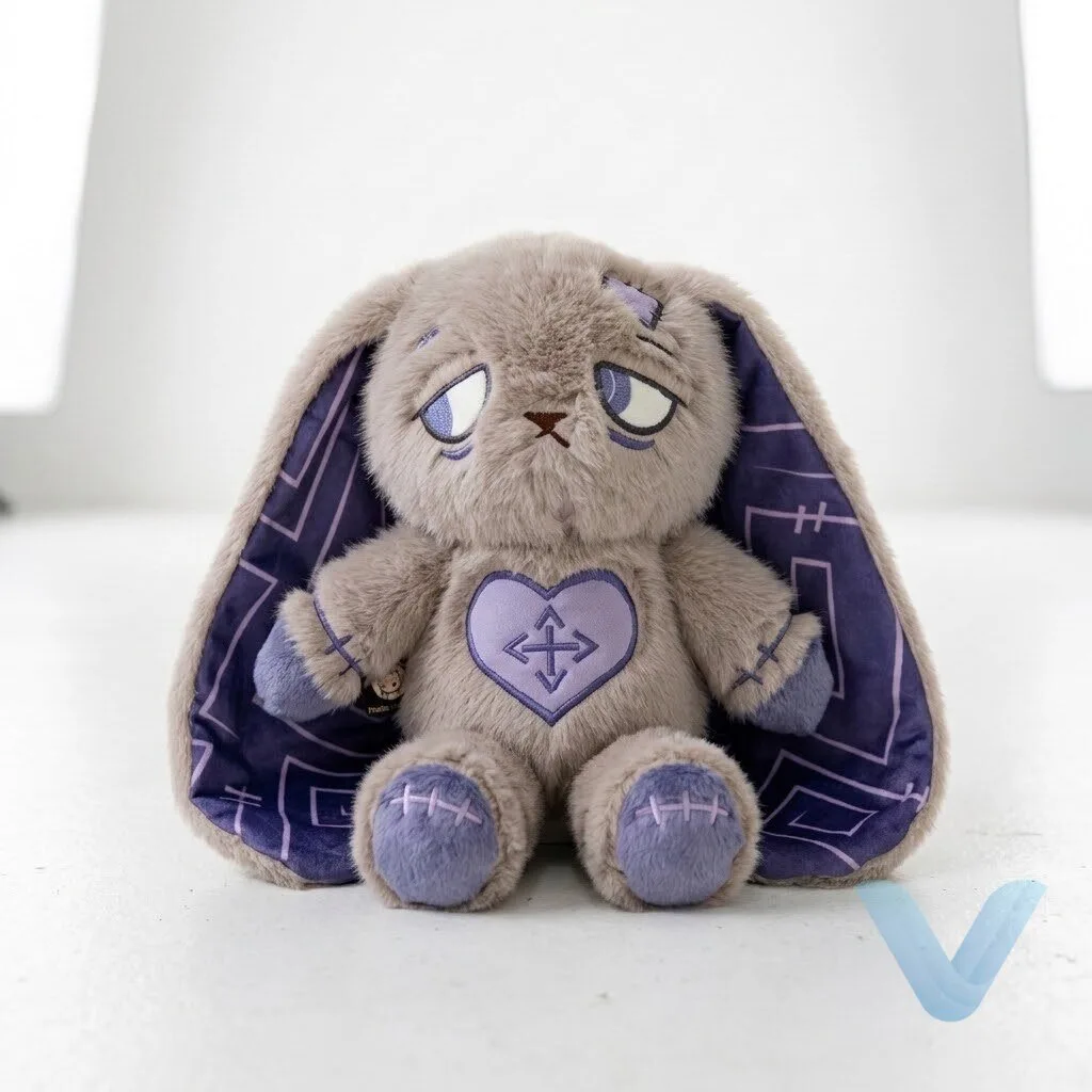 Decision Fatigue Rabbit plush Plushie Dreadfuls 17 Decision Fatigue Rabbit plush Plushie Dreadfuls