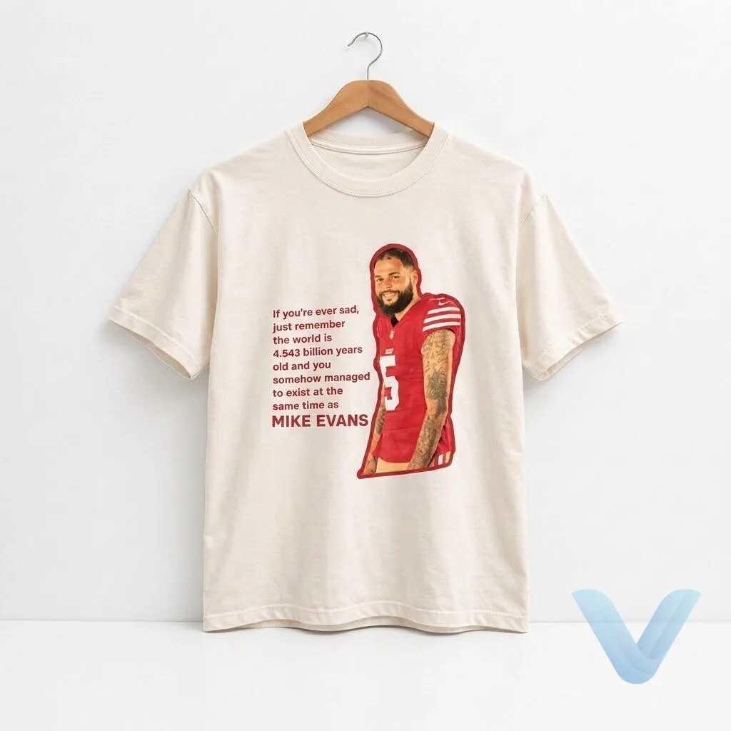 San Francisco 49ers George Kittle custom Mike Evans t shirt San Francisco 49ers George Kittle custom Mike Evans t shirt – image 2 of 5