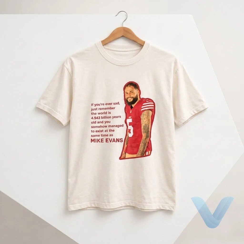 San Francisco 49ers George Kittle custom Mike Evans t shirt San Francisco 49ers George Kittle custom Mike Evans t shirt – image 3 of 5