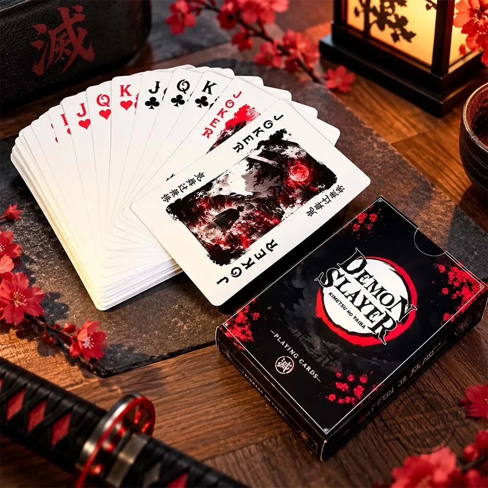 Demon Slayer Kimetsu no Yaiba Playing Cards Deck Poker Collectible 2026