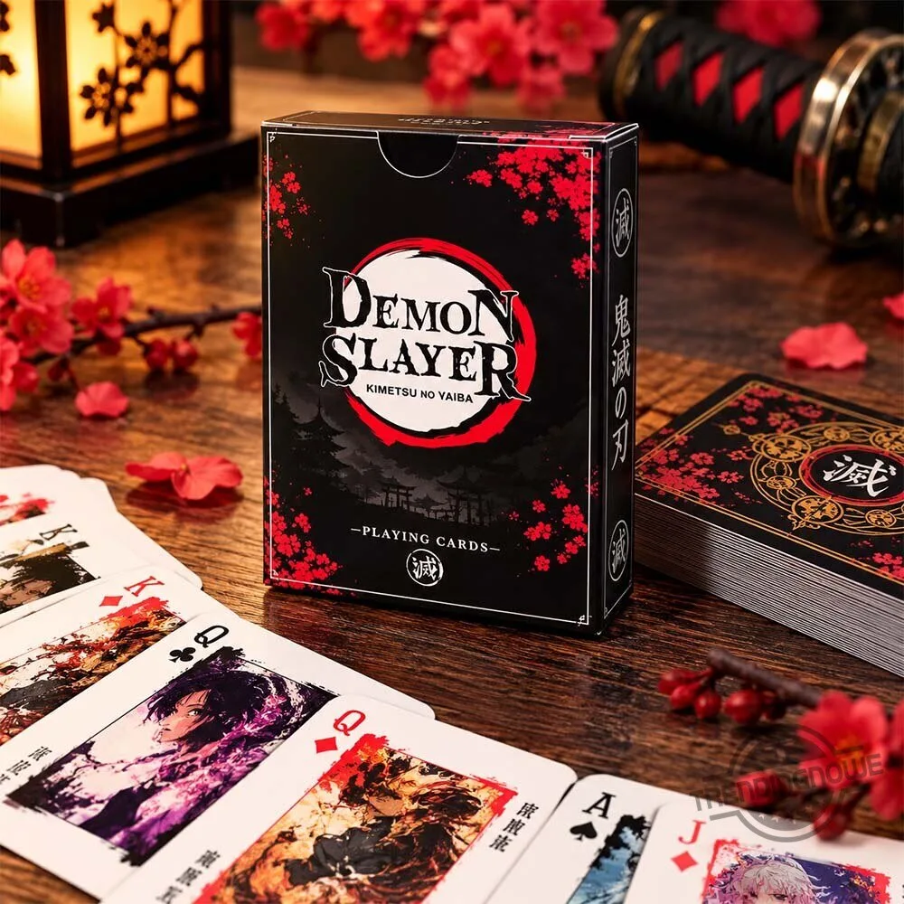 Demon Slayer Kimetsu no Yaiba Playing Cards Deck Poker Collectible 2026 11 Demon Slayer Kimetsu no Yaiba Playing Cards Deck Poker Collectible 2026