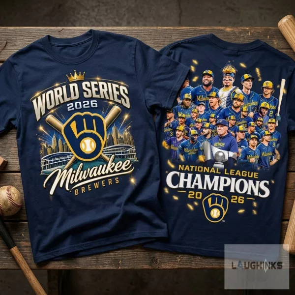 2026 Brewers National League Champions World Series Shirt