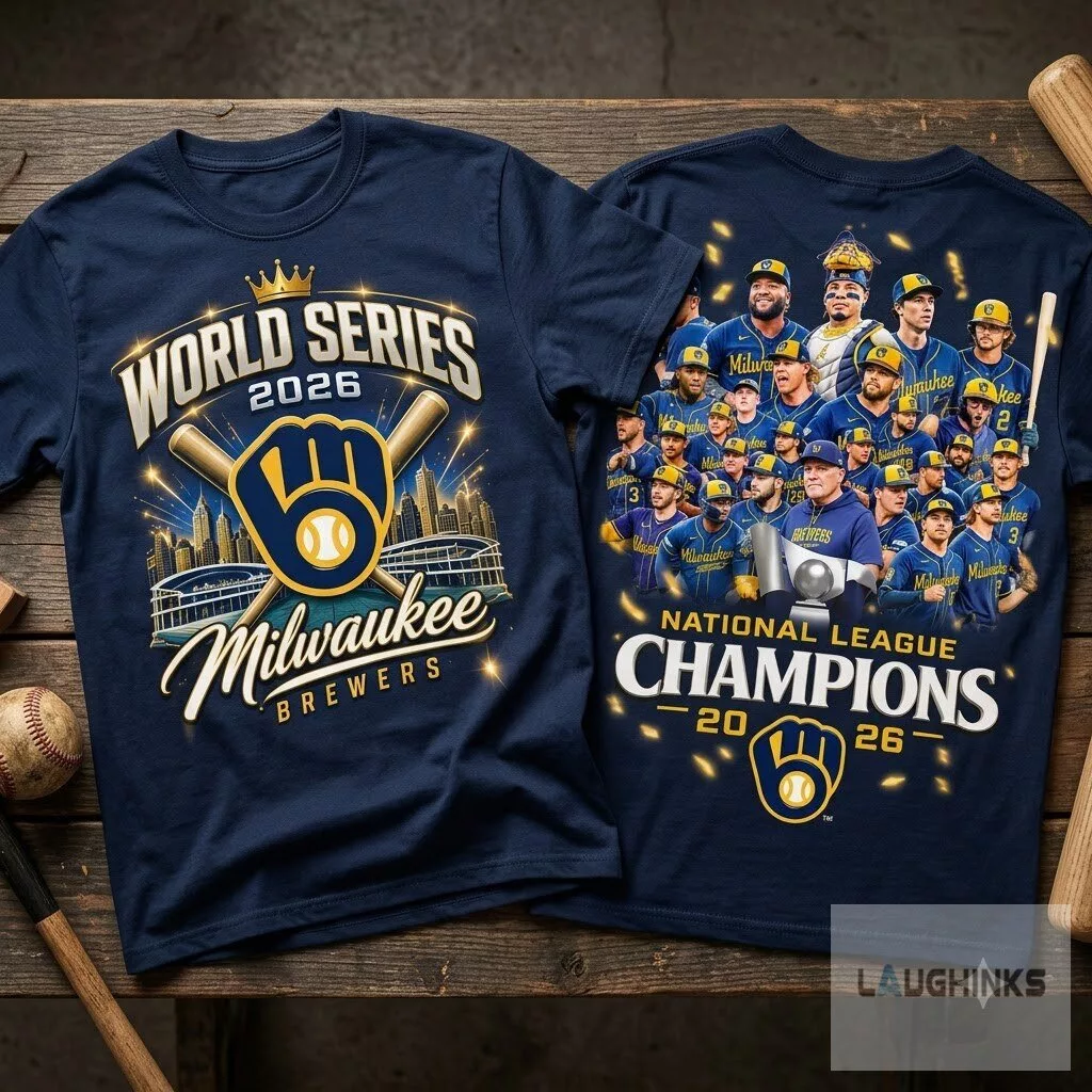 2026 Brewers National League Champions World Series Shirt 3 2026 Brewers National League Champions World Series Shirt