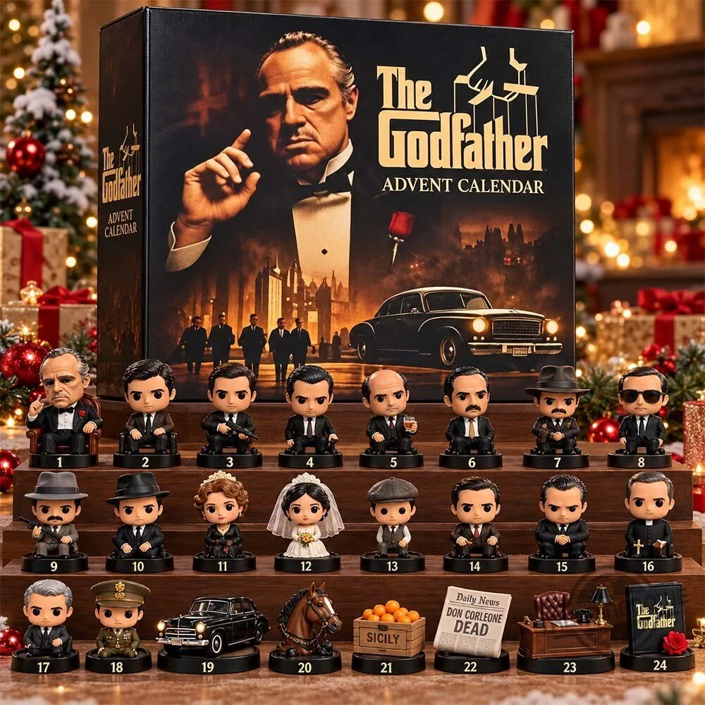 The Godfather Advent Calendar 2026 Movie Collectibles Holiday Countdown Box 5 The Godfather Advent Calendar 2026 Movie Collectibles Holiday Countdown Box
