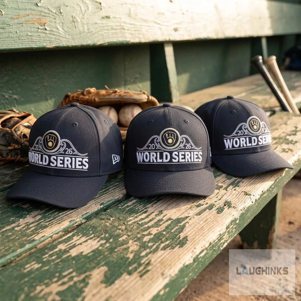 Milwaukee Brewers 2026 World Series Snapback Hat Baseball Cap 6 Milwaukee Brewers 2026 World Series Snapback Hat Baseball Cap