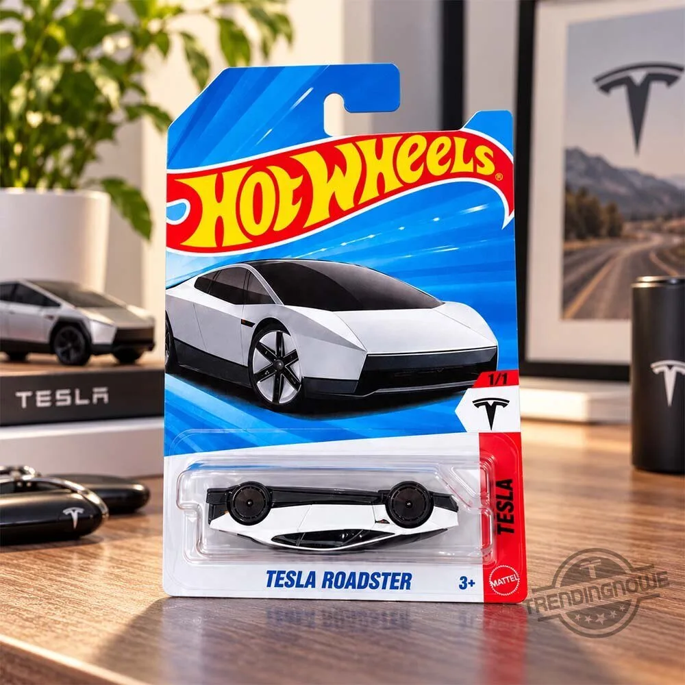Hot Wheels Tesla Cybertruck Roadster Diecast Car 2026 6 Hot Wheels Tesla Cybertruck Roadster Diecast Car 2026