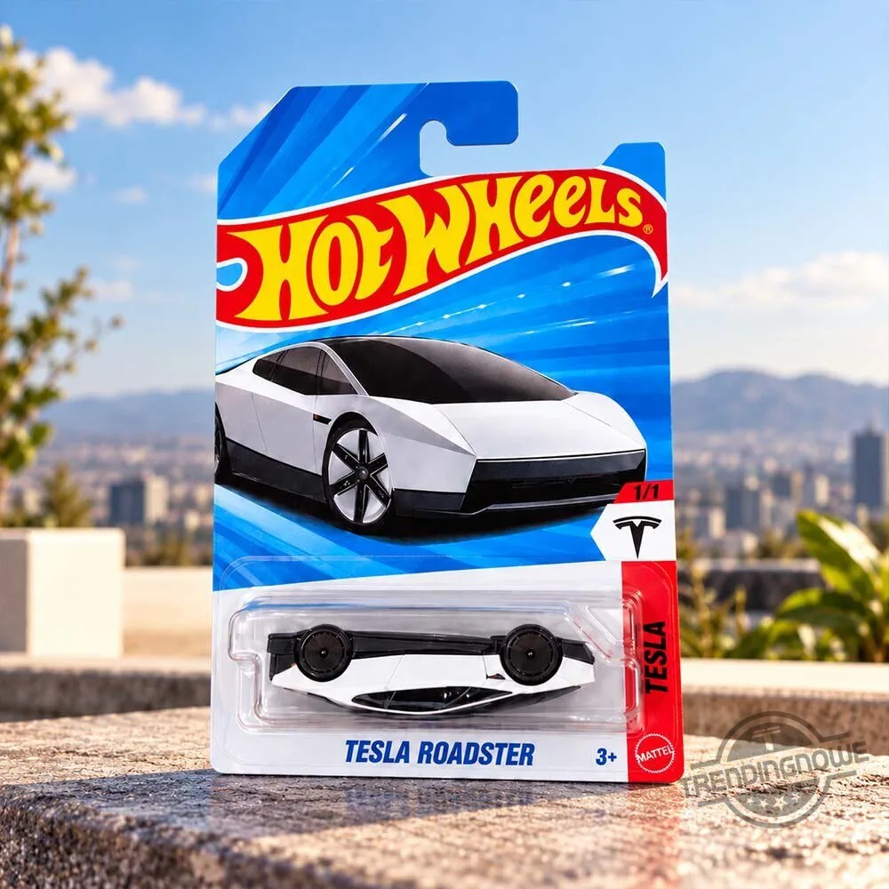 Hot Wheels Tesla Cybertruck Roadster Diecast Car 2026 7 Hot Wheels Tesla Cybertruck Roadster Diecast Car 2026