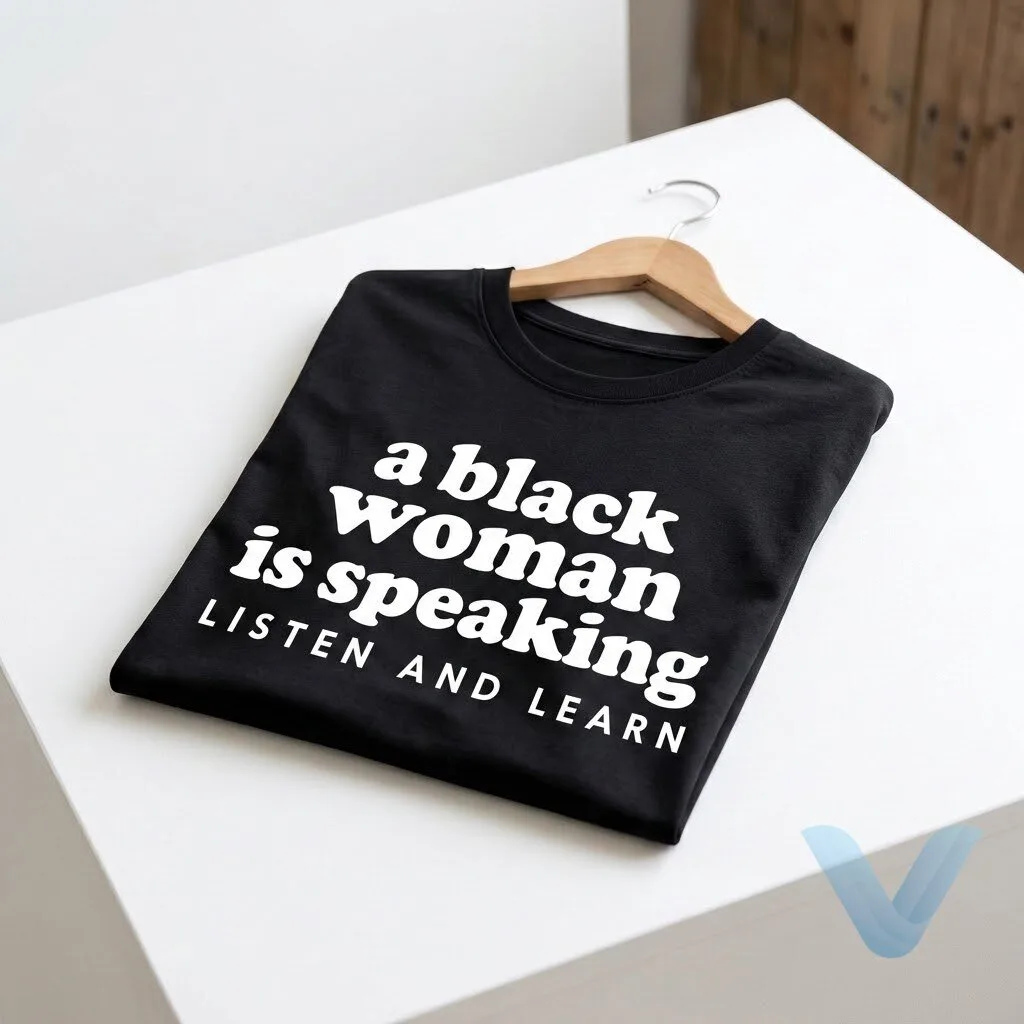 A Black Woman Is Speaking Listen And Learn T Shirt Hoodie Sweatshirt A Black Woman Is Speaking Listen And Learn T Shirt Hoodie Sweatshirt