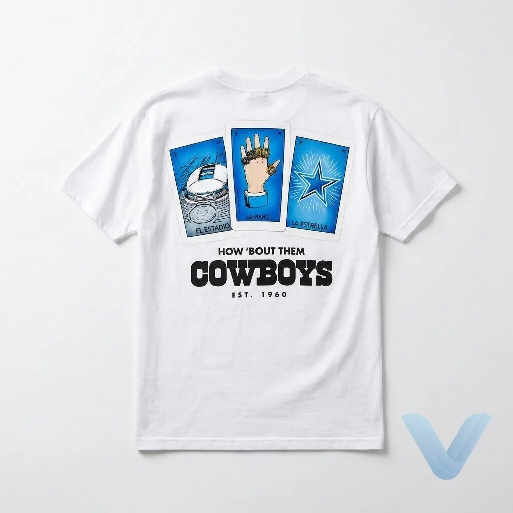 2026 Cowboys How Bout Them Cowboys Est 1960 Loteria T Shirt 2026 Cowboys How Bout Them Cowboys Est 1960 Loteria T Shirt