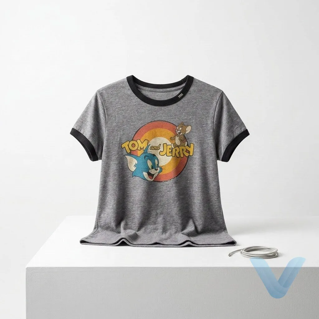 One Tree Hill Jules Emily Chambers Maria Menounos The Heart Brings You Back Hanna Barbera Tom and Jerry Ringer Tee shirt 1 One Tree Hill Jules Emily Chambers Maria Menounos The Heart Brings You Back Hanna Barbera Tom and Jerry Ringer Tee shirt