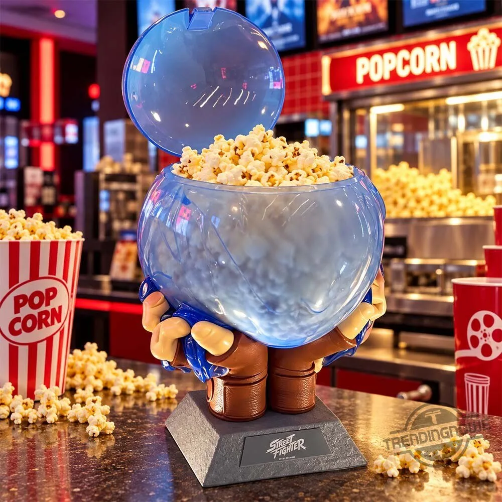 Street Fighter Ryu Hadouken Popcorn Bucket 2026 Cinema Collectible 5 Street Fighter Ryu Hadouken Popcorn Bucket 2026 Cinema Collectible