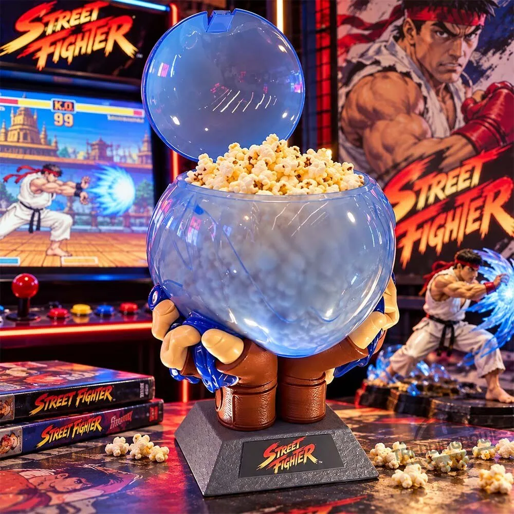 Street Fighter Ryu Hadouken Popcorn Bucket 2026 Cinema Collectible 6 Street Fighter Ryu Hadouken Popcorn Bucket 2026 Cinema Collectible