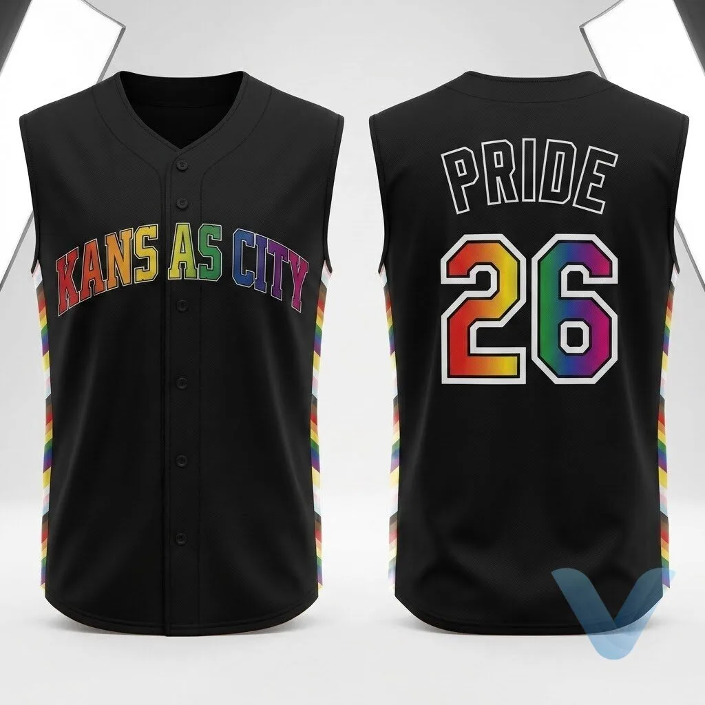2026 Kansas City Royals Pride Night Sleeveless Jersey Giveaway 1 2026 Kansas City Royals Pride Night Sleeveless Jersey Giveaway