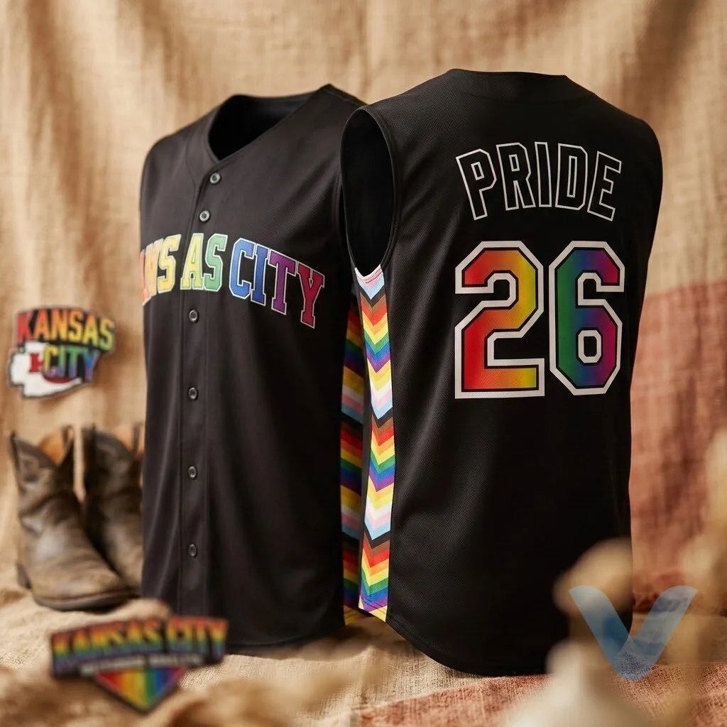 2026 Kansas City Royals Pride Night Sleeveless Jersey Giveaway 7 2026 Kansas City Royals Pride Night Sleeveless Jersey Giveaway