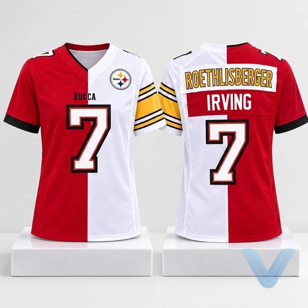 Tampa Bay Buccaneers Pittsburgh Steelers Roethlisberger Bucky Irving 2026 Jersey 1 Tampa Bay Buccaneers Pittsburgh Steelers Roethlisberger Bucky Irving 2026 Jersey