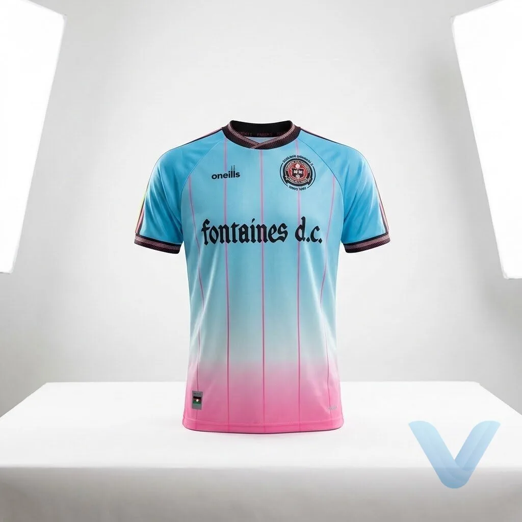 Fontaines DC Football Shirt Jersey 7 Fontaines DC Football Shirt Jersey