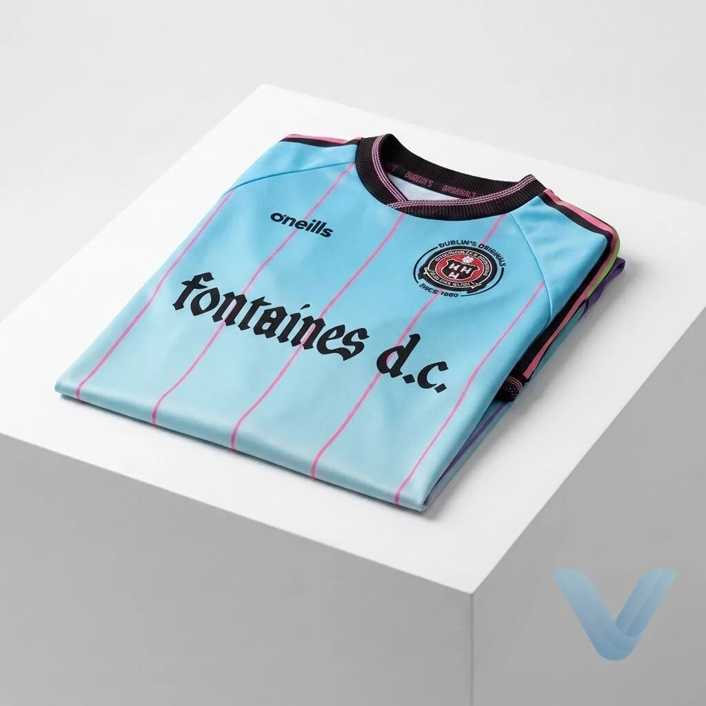 Fontaines DC Football Shirt Jersey 8 Fontaines DC Football Shirt Jersey