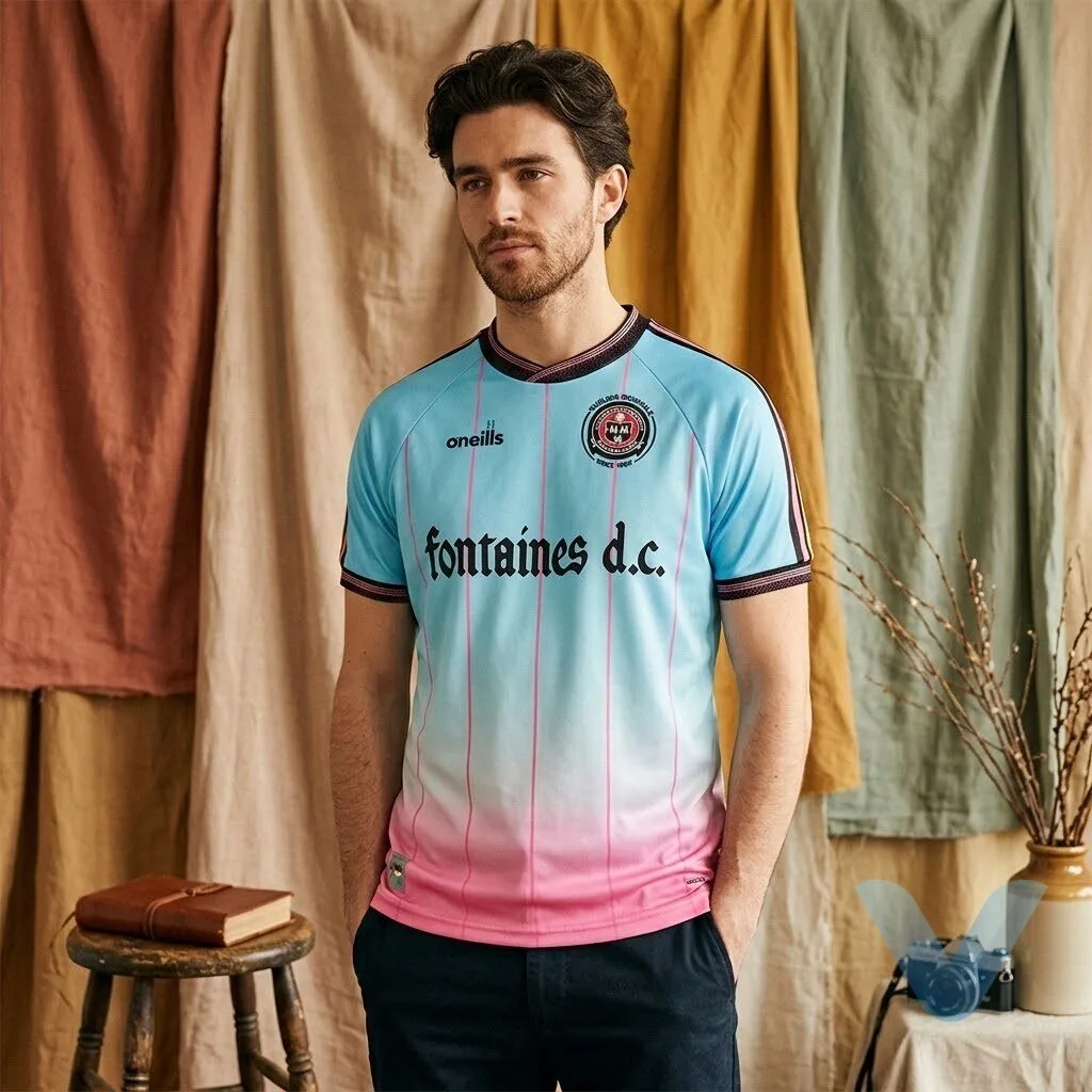 Fontaines DC Football Shirt Jersey 12 Fontaines DC Football Shirt Jersey