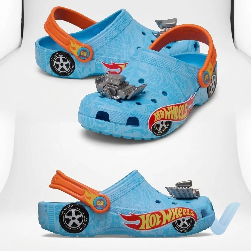 Hot Wheels x Crocs Classic Clog October 28th 2026 replica 5 Hot Wheels x Crocs Classic Clog October 28th 2026 replica