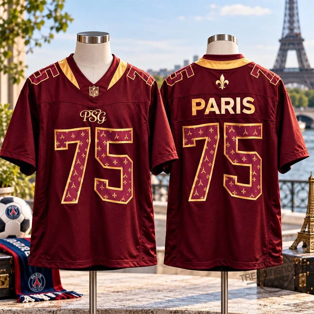 Nike PSG Paris Saint Germain x NFL 2026 Special Edition Jersey Shirt 7 Nike PSG Paris Saint Germain x NFL 2026 Special Edition Jersey Shirt