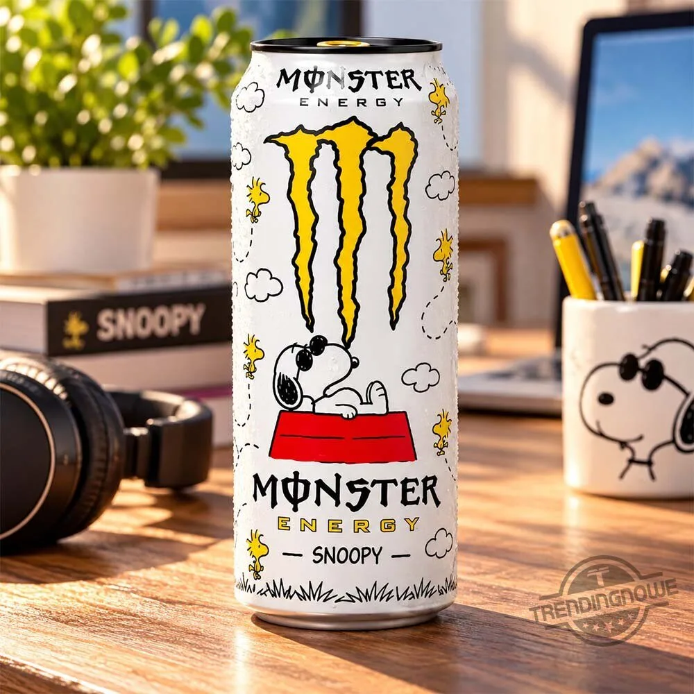 Limited Edition Monster Energy Snoopy Peanuts Edition Can Tumbler 5 Limited Edition Monster Energy Snoopy Peanuts Edition Can Tumbler