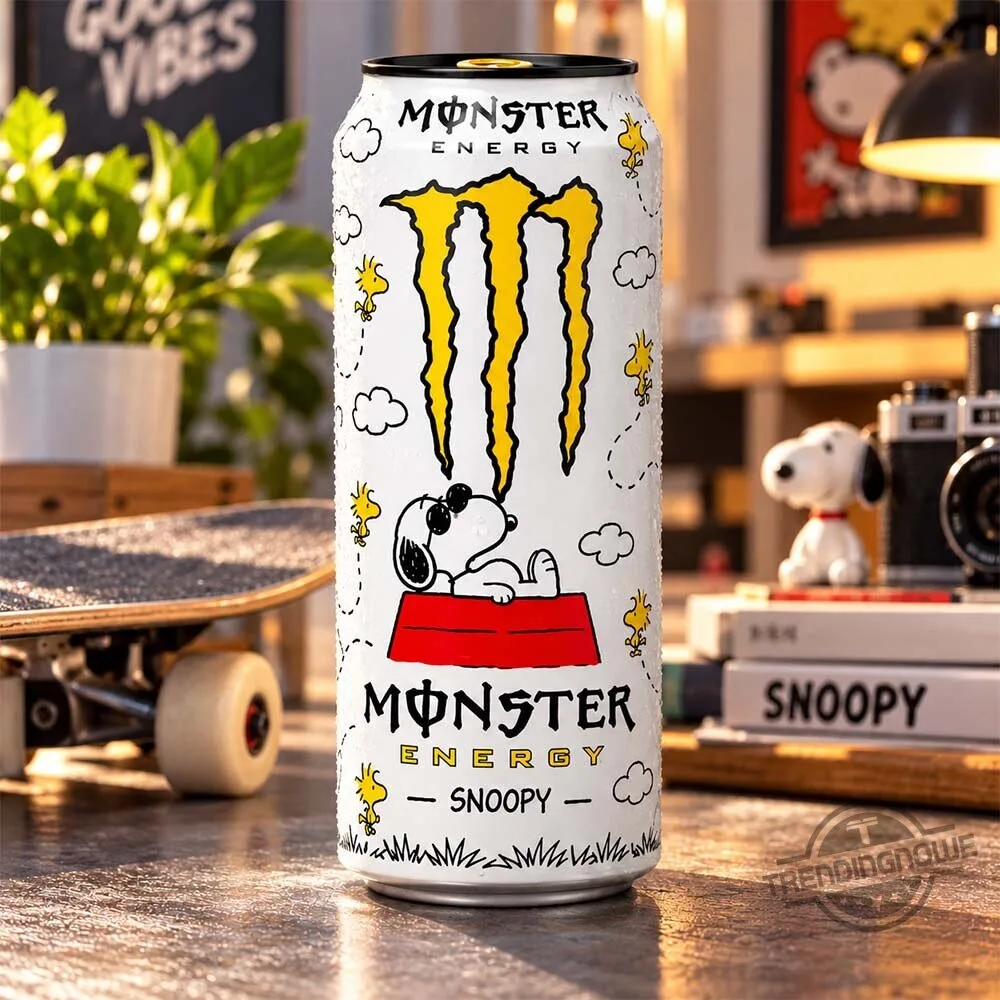 Limited Edition Monster Energy Snoopy Peanuts Edition Can Tumbler 6 Limited Edition Monster Energy Snoopy Peanuts Edition Can Tumbler