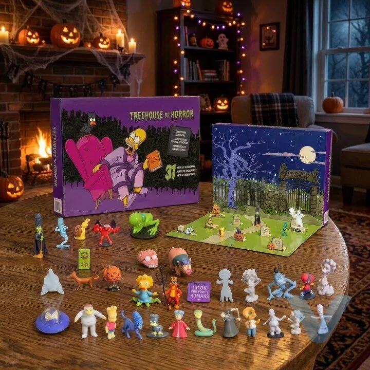 The Simpsons Treehouse of Horror 31-Day Countdown / Advent Calendar made by JAKKS Pacific