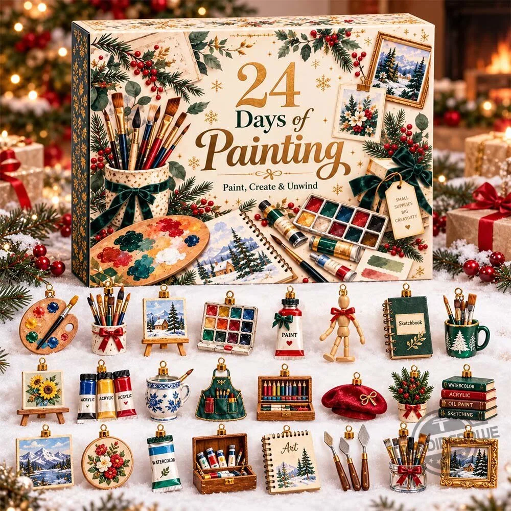 24 Days Of Painting Christmas Advent Calendar 2026 5 24 Days Of Painting Christmas Advent Calendar 2026