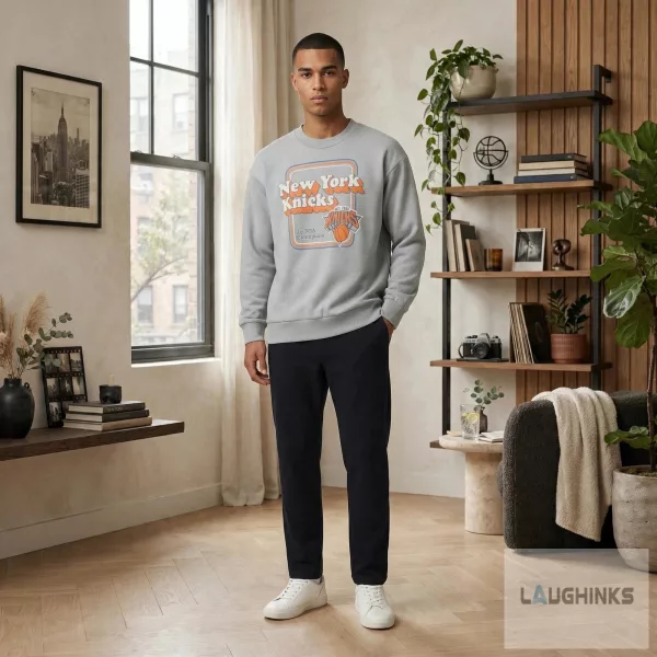 New York Knicks 2x NBA Champions Pullover Sweatshirt Basketball Fan Vintage Apparel 3 New York Knicks 2x NBA Champions Pullover Sweatshirt Basketball Fan Vintage Apparel