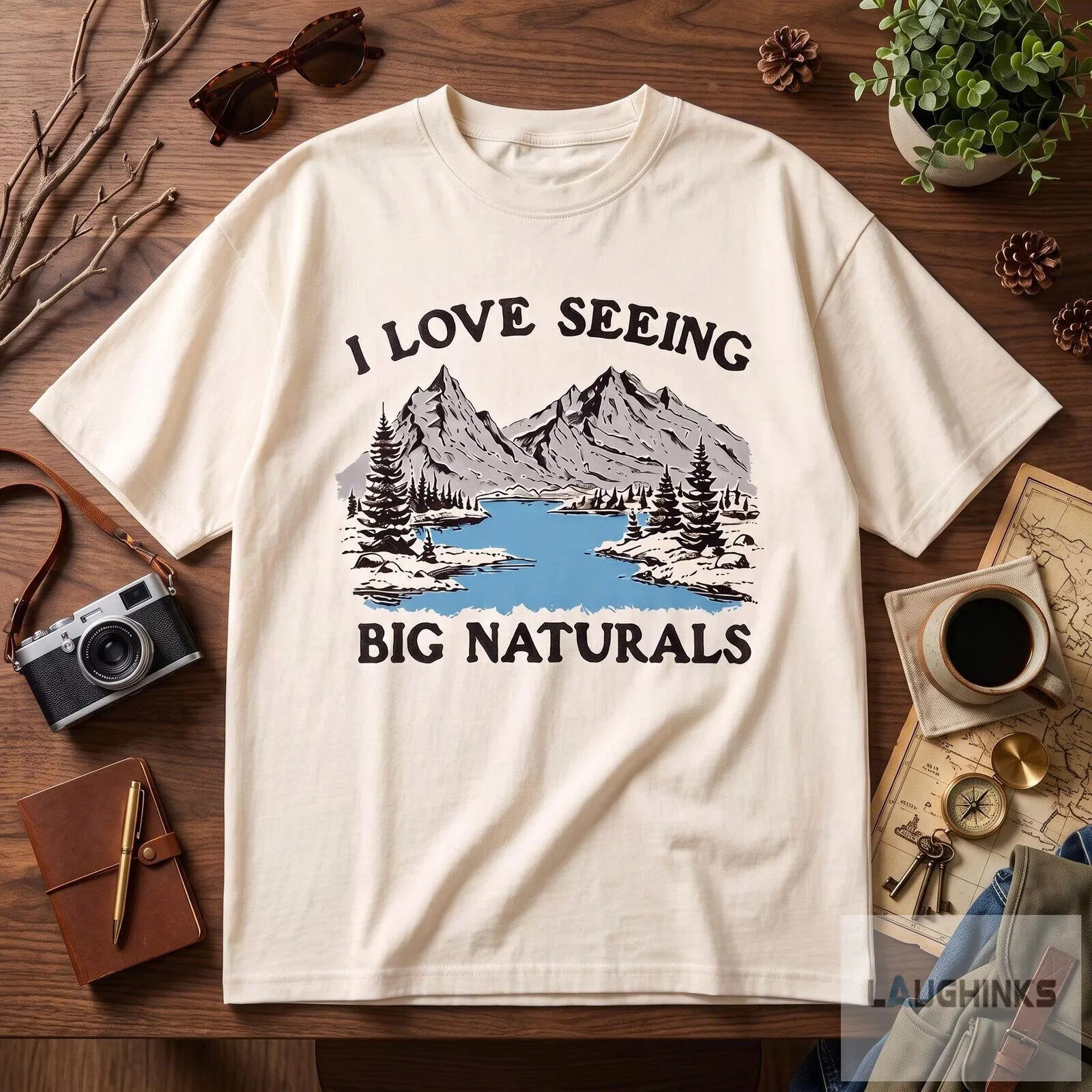 I Love Seeing Big Naturals Mountain Graphic T Shirt 4 I Love Seeing Big Naturals Mountain Graphic T Shirt