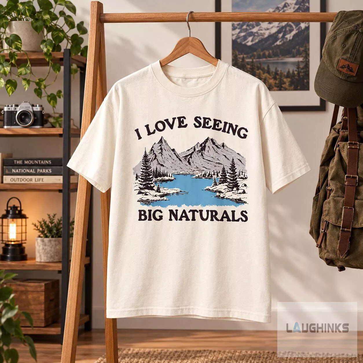 I Love Seeing Big Naturals Mountain Graphic T Shirt 5 I Love Seeing Big Naturals Mountain Graphic T Shirt