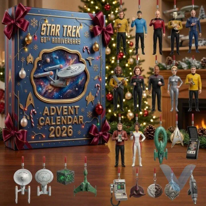 Star Trek 60th Anniversary 2026 Advent Calendar 1 Star Trek 60th Anniversary 2026 Advent Calendar