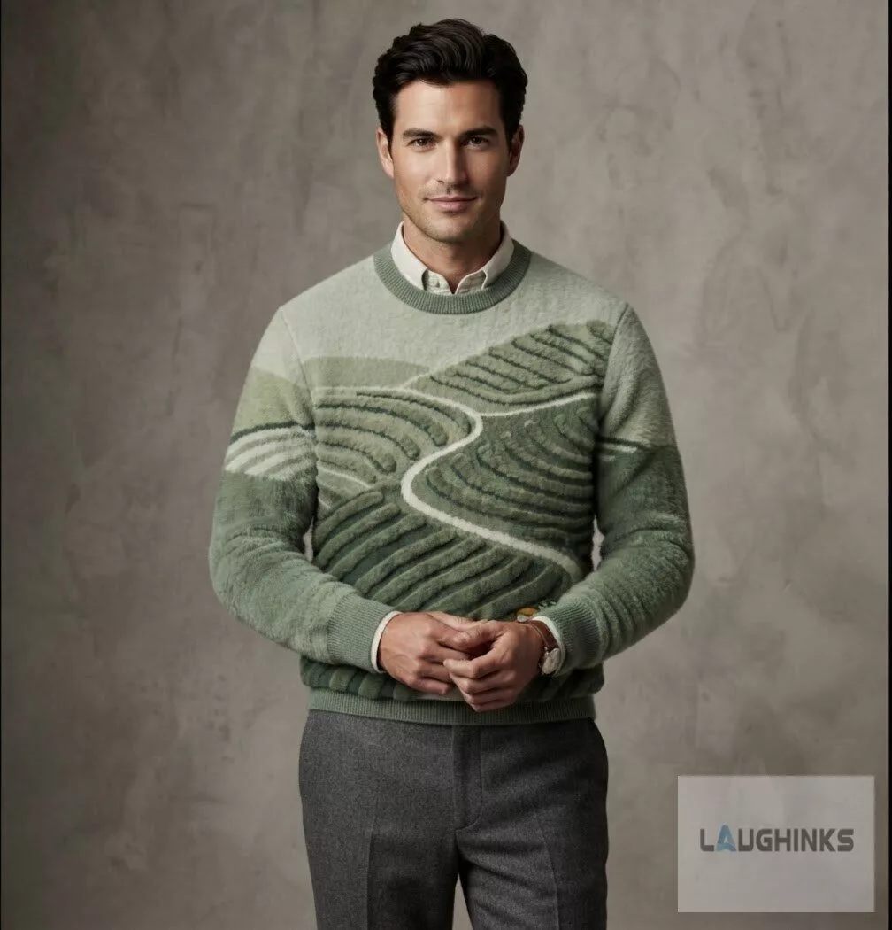 Ugly Nature Mountain Landscape Knit Sweater 6 Ugly Nature Mountain Landscape Knit Sweater