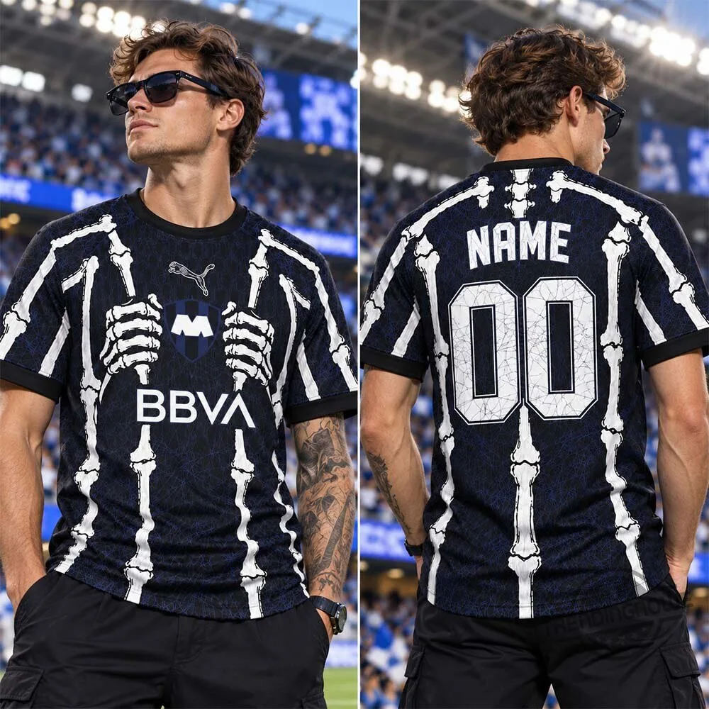 Rayados x PUMA Day of the Dead 2026 4th Kit Jersey Shirt 6 Rayados x PUMA Day of the Dead 2026 4th Kit Jersey Shirt