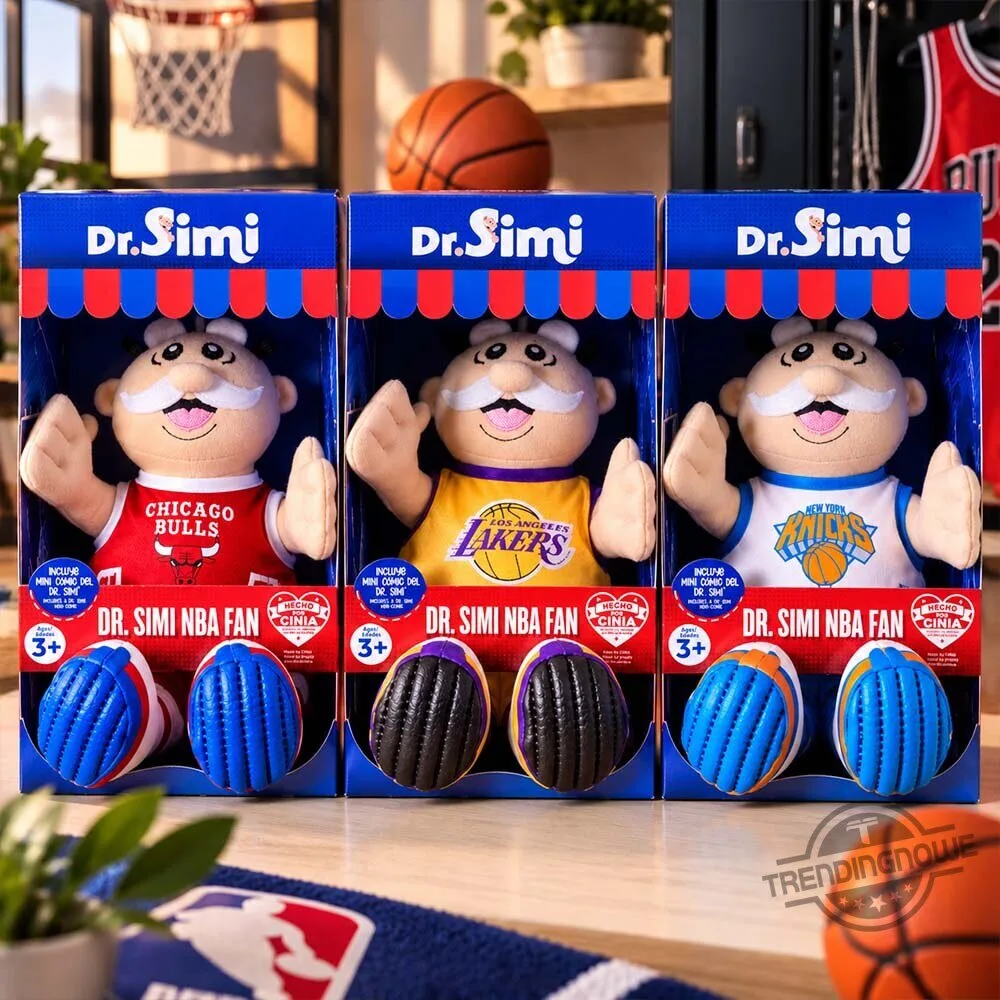 Dr Simi NBA Chicago Bulls LA Lakers And New York Knicks Fan Collection Plush Doll 3 Dr Simi NBA Chicago Bulls LA Lakers And New York Knicks Fan Collection Plush Doll