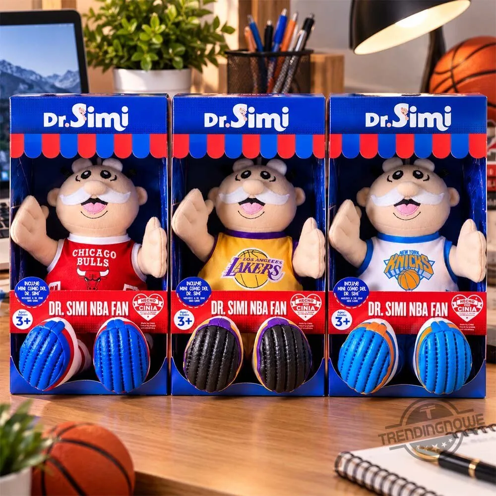 Dr Simi NBA Chicago Bulls LA Lakers And New York Knicks Fan Collection Plush Doll 7 Dr Simi NBA Chicago Bulls LA Lakers And New York Knicks Fan Collection Plush Doll