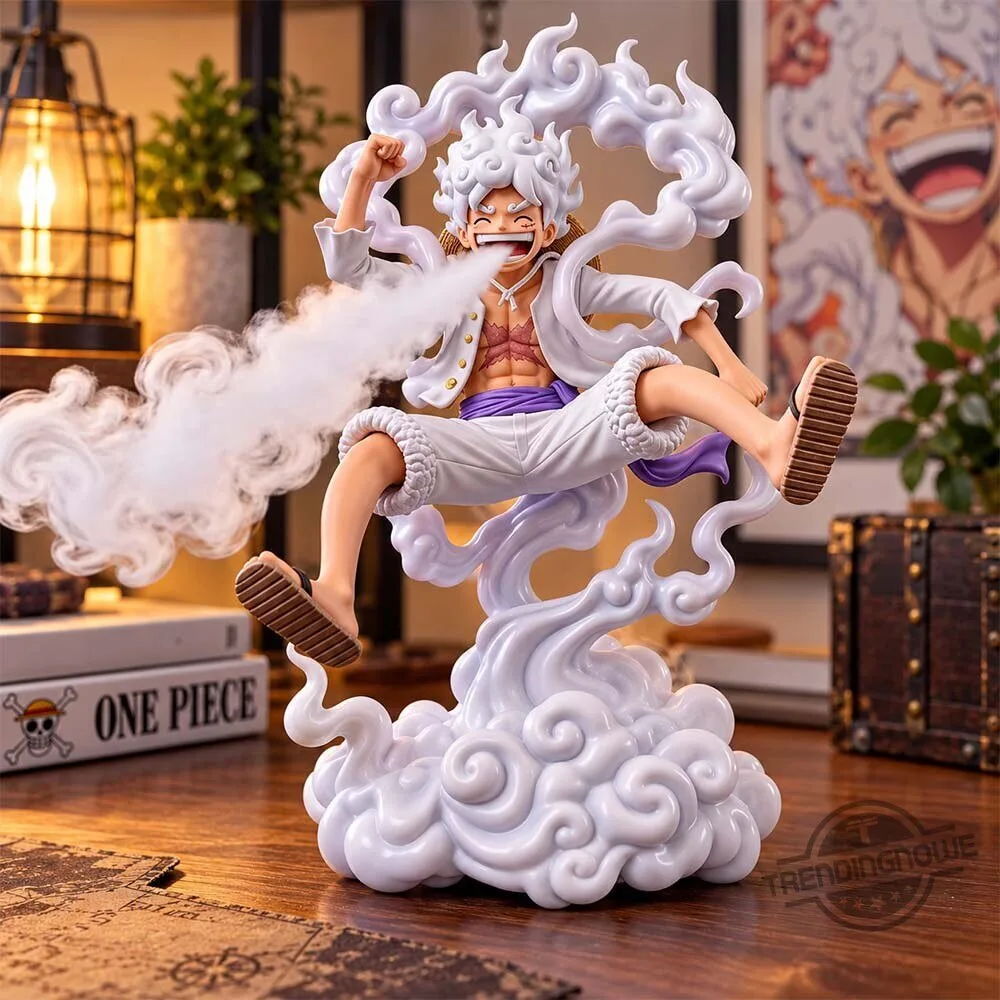 Kirimisty One Piece Monkey D Luffy Gear 5 Sun God Anime Diffuser Mist Figure 5 Kirimisty One Piece Monkey D Luffy Gear 5 Sun God Anime Diffuser Mist Figure