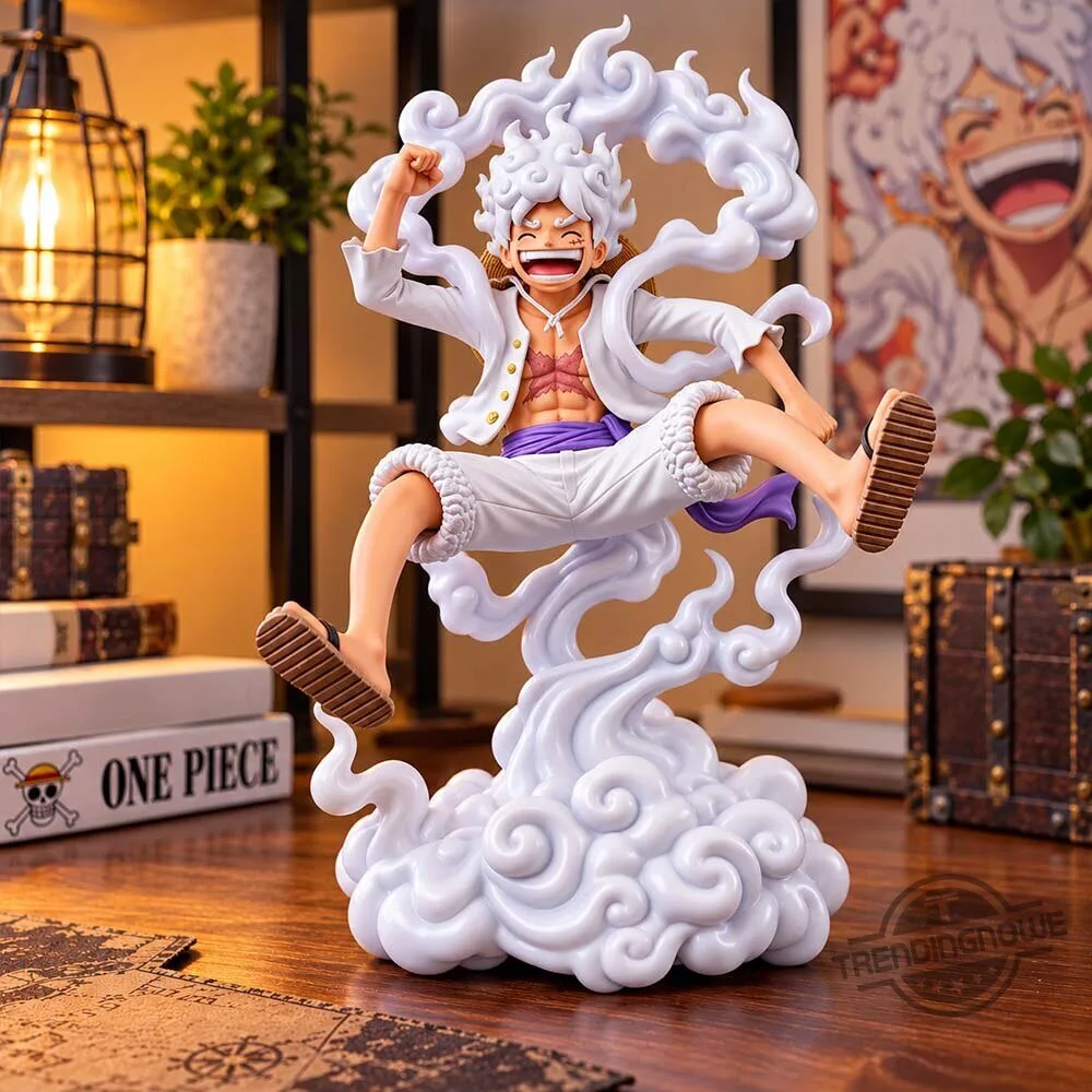 Kirimisty One Piece Monkey D Luffy Gear 5 Sun God Anime Diffuser Mist Figure 6 Kirimisty One Piece Monkey D Luffy Gear 5 Sun God Anime Diffuser Mist Figure