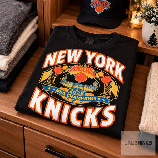 New York Knicks 2026 NBA Champions Basketball Graphic T Shirt