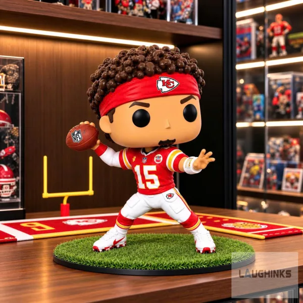 Patrick Mahomes Kansas City Chiefs NFL 100 Career Wins 2026 Figure