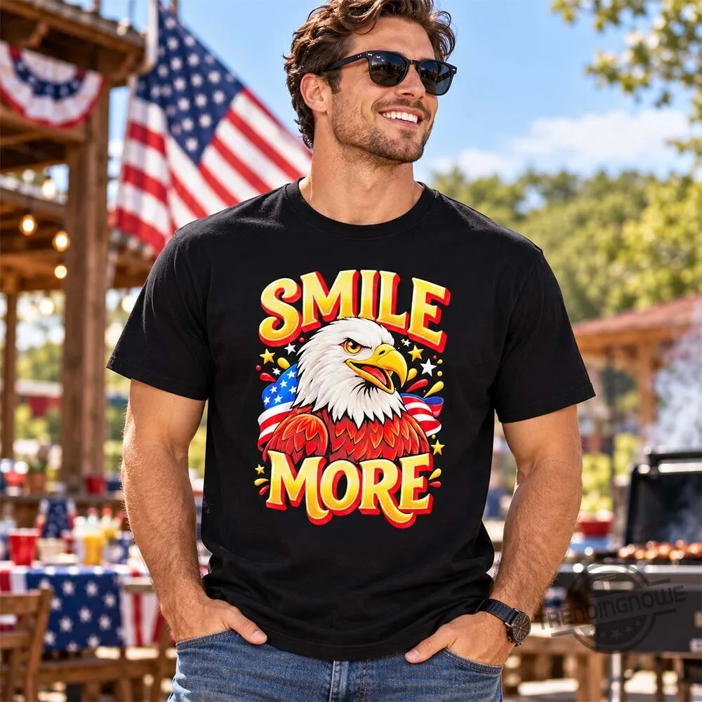 American Eagle Smile More Shirt 6 American Eagle Smile More Shirt