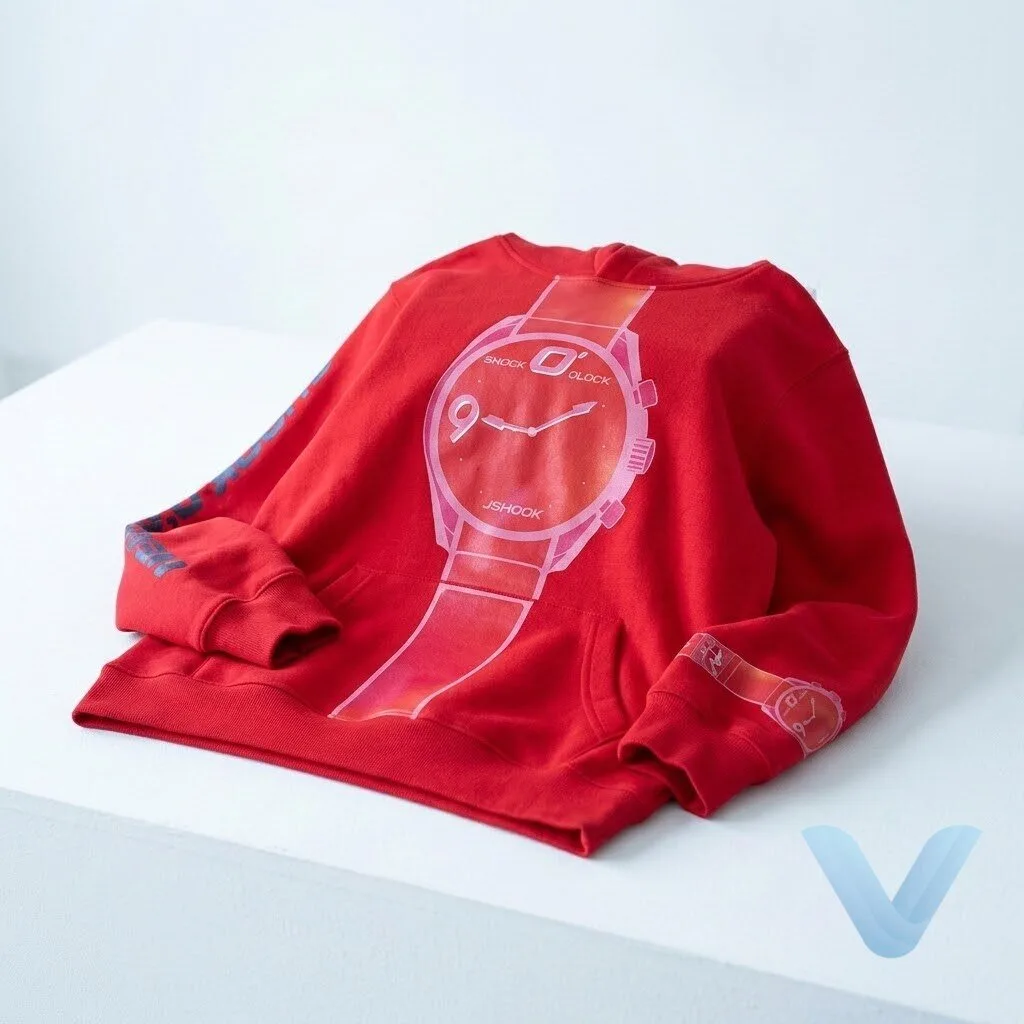 Red Shock O'Clock Hoodie J Shock hoodie Sweatshirt t shirt