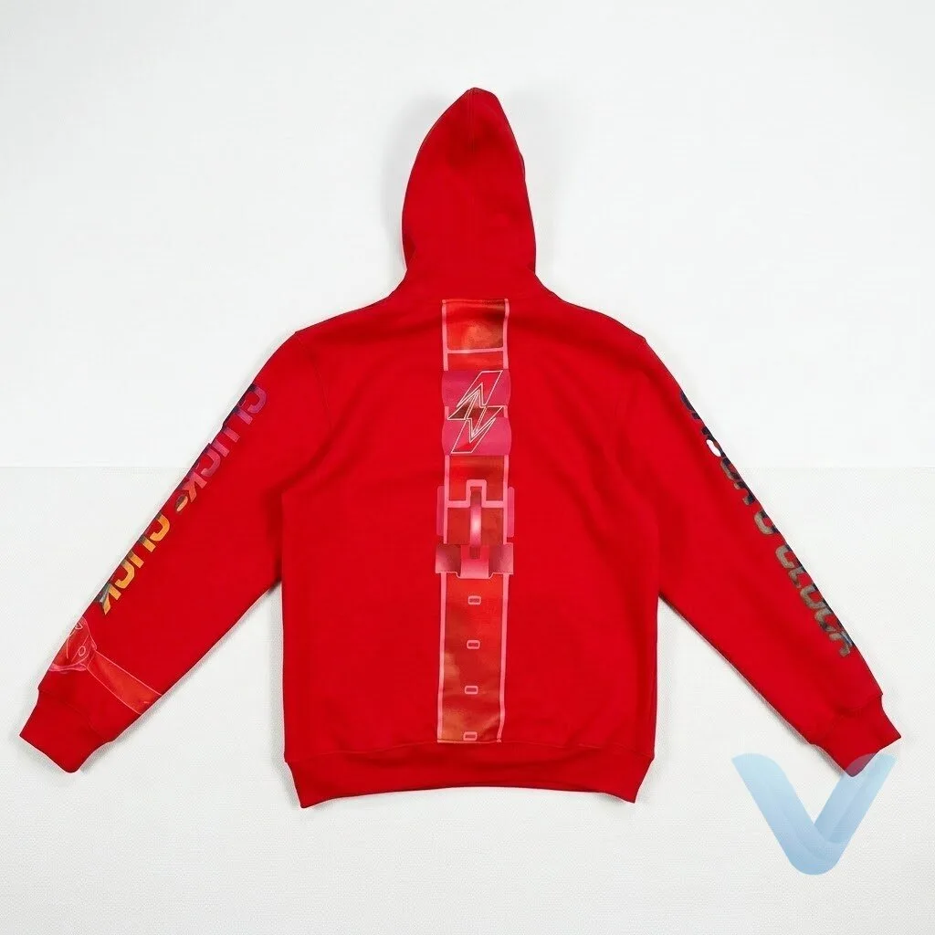Red Shock O'Clock Hoodie J Shock hoodie Sweatshirt t shirt 14 Red Shock O