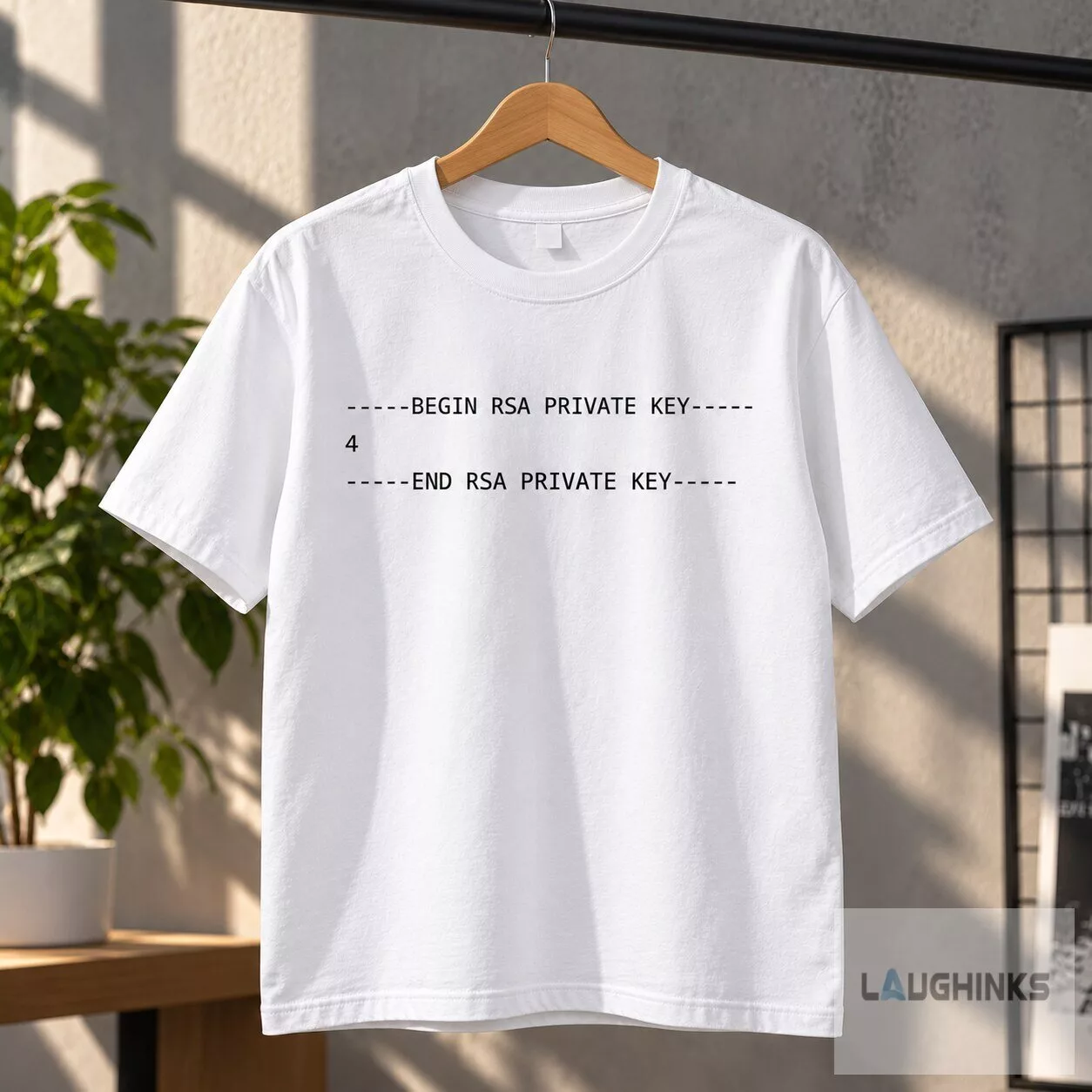 egin RSA Private Key Programmer Graphic T Shirt 4 egin RSA Private Key Programmer Graphic T Shirt