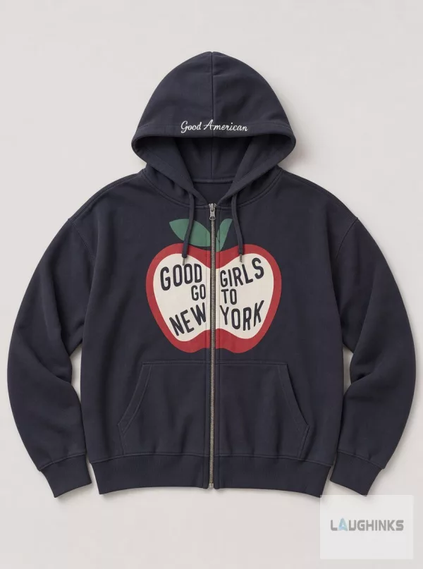 Good American Good Girls Go to Heaven New York Hoodie
